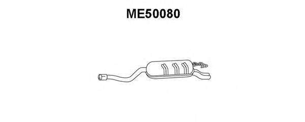 VENEPORTE ME50080 Глушитель выхлопных газов конечный
