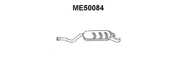 Глушник вихлопних газів кінцевий VENEPORTE ME50084