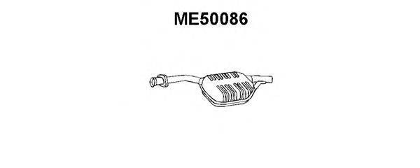 VENEPORTE ME50086 Средний глушитель выхлопных газов