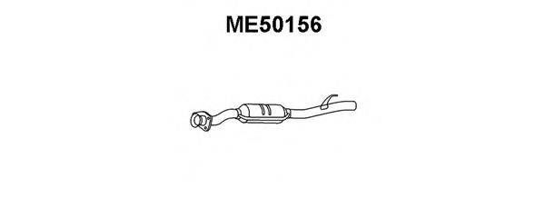 VENEPORTE ME50156 Средний глушитель выхлопных газов