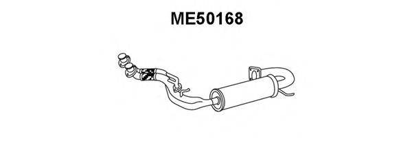 VENEPORTE ME50168 Предглушитель выхлопных газов