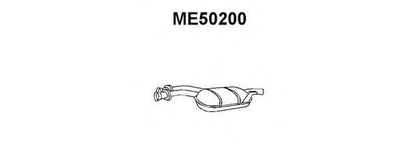 Средний глушитель выхлопных газов VENEPORTE ME50200