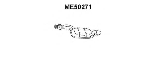 VENEPORTE ME50271 Средний глушитель выхлопных газов