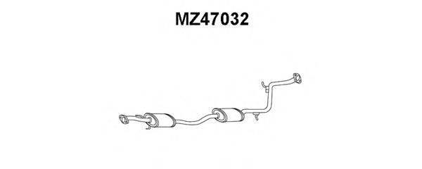 VENEPORTE MZ47032 Передглушувач вихлопних газів