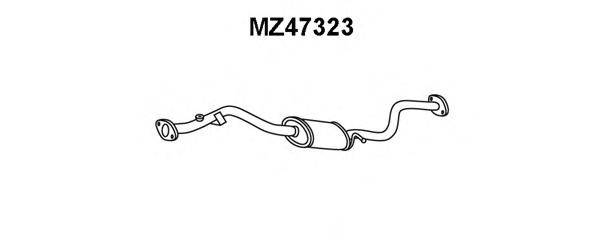 VENEPORTE MZ47323 Передглушувач вихлопних газів