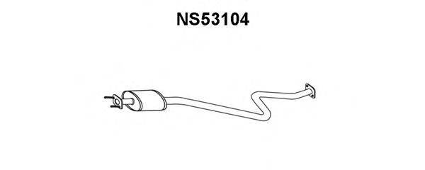 Передглушувач вихлопних газів VENEPORTE NS53104