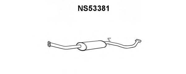 VENEPORTE NS53381 Предглушитель выхлопных газов