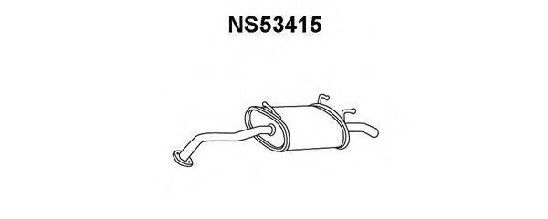 VENEPORTE NS53415 Глушник вихлопних газів кінцевий