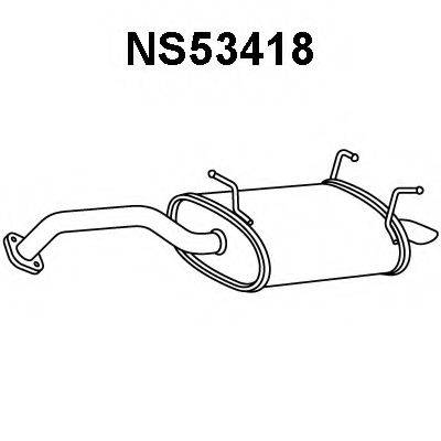 VENEPORTE NS53418 Глушитель выхлопных газов конечный
