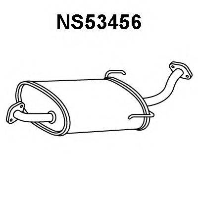 Передглушувач вихлопних газів VENEPORTE NS53456