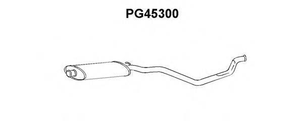 Средний глушитель выхлопных газов VENEPORTE PG45300
