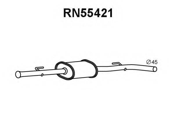 Передглушувач вихлопних газів VENEPORTE RN55421