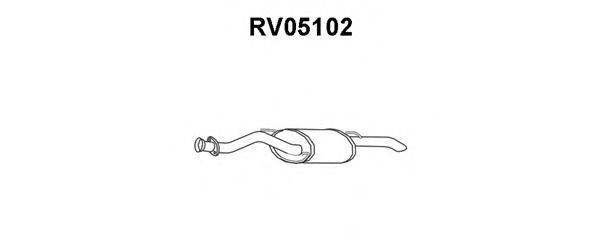 VENEPORTE RV05102 Глушник вихлопних газів кінцевий
