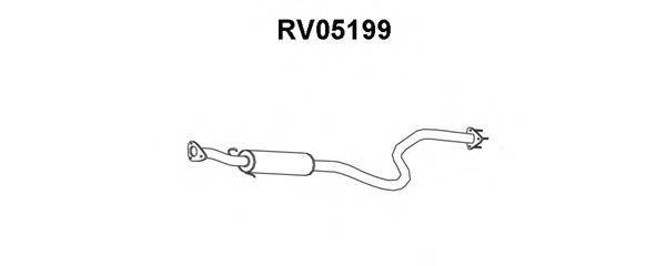 VENEPORTE RV05199 Передглушувач вихлопних газів