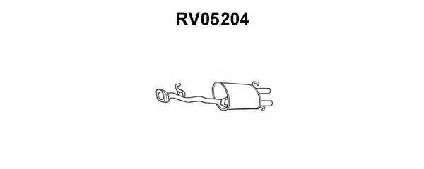 VENEPORTE RV05204 Глушитель выхлопных газов конечный