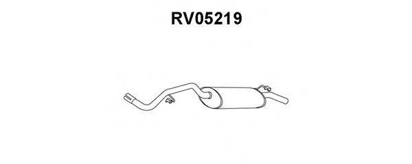 VENEPORTE RV05219 Глушник вихлопних газів кінцевий
