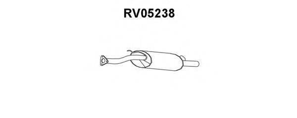 Глушник вихлопних газів кінцевий VENEPORTE RV05238