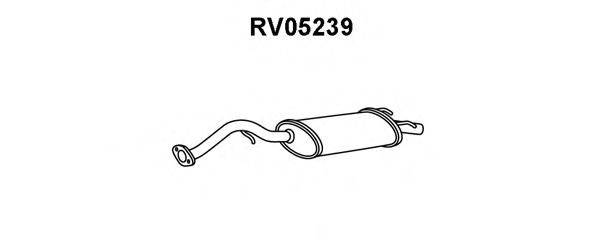 Глушник вихлопних газів кінцевий VENEPORTE RV05239