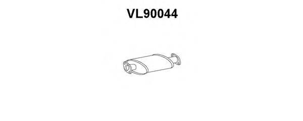 Передглушувач вихлопних газів VENEPORTE VL90044