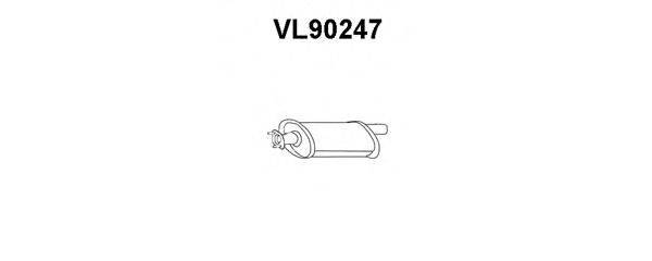 Передглушувач вихлопних газів VENEPORTE VL90247