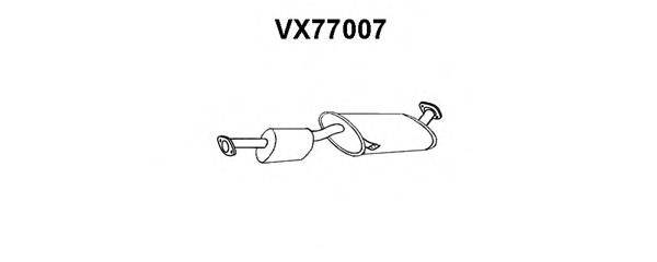 VENEPORTE VX77007 Глушник вихлопних газів кінцевий