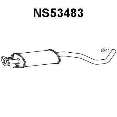 Передглушувач вихлопних газів VENEPORTE NS53483