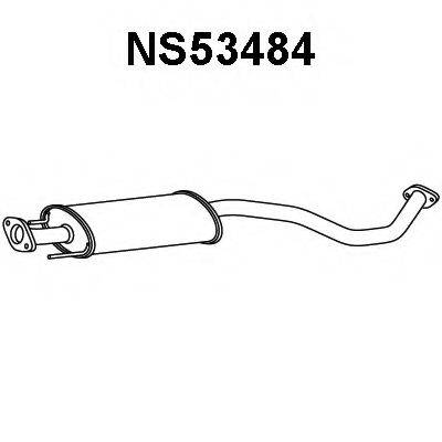 Передглушувач вихлопних газів VENEPORTE NS53484