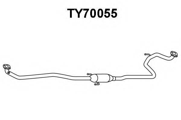 VENEPORTE TY70055 Передглушувач вихлопних газів
