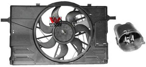 Вентилятор, охолодження двигуна VAN WEZEL 5942748
