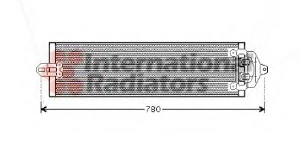 масляний радіатор, моторне масло VAN WEZEL 58003218