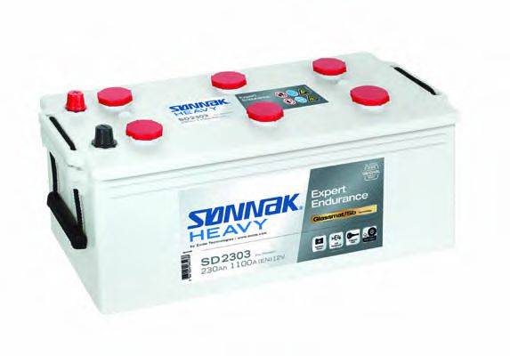 Стартерна акумуляторна батарея; Стартерна акумуляторна батарея SONNAK SD2303