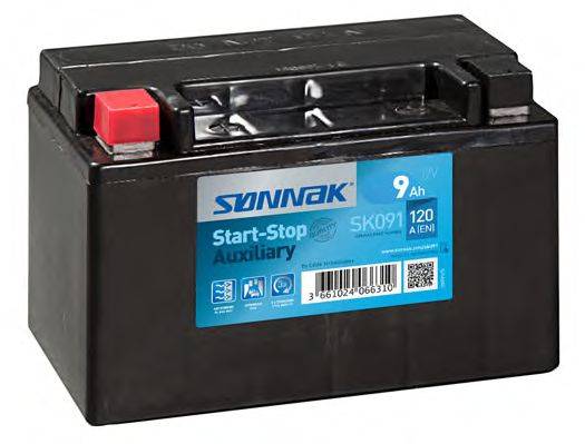 Стартерна акумуляторна батарея; Стартерна акумуляторна батарея SONNAK SK091