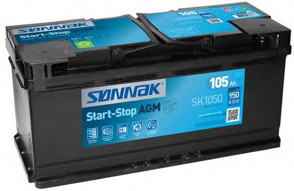 SONNAK SK1050 Стартерная аккумуляторная батарея; Стартерная аккумуляторная батарея