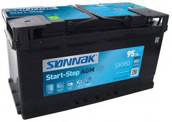 Стартерна акумуляторна батарея; Стартерна акумуляторна батарея SONNAK SK950