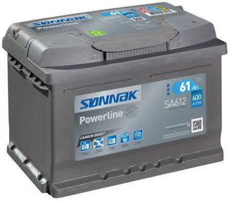 SONNAK SA612 Стартерная аккумуляторная батарея; Стартерная аккумуляторная батарея