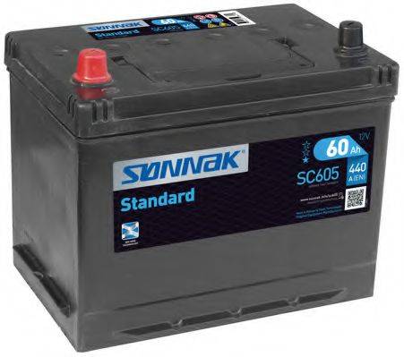 Стартерна акумуляторна батарея; Стартерна акумуляторна батарея SONNAK SC605