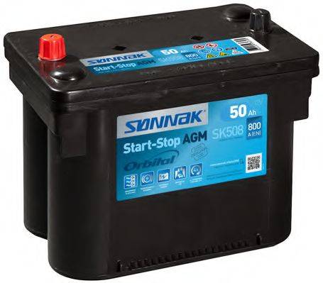 Стартерна акумуляторна батарея; Стартерна акумуляторна батарея SONNAK SK508