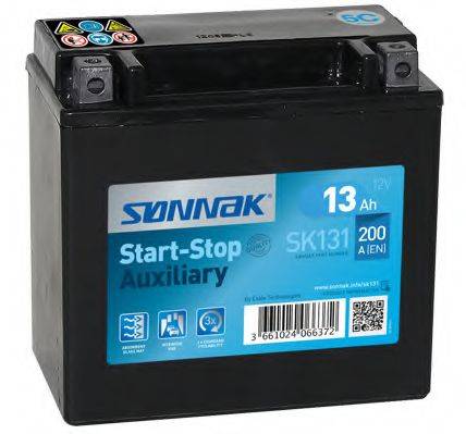 Стартерная аккумуляторная батарея; Стартерная аккумуляторная батарея SONNAK SK131