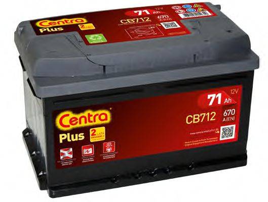 CENTRA CB712 Стартерная аккумуляторная батарея; Стартерная аккумуляторная батарея