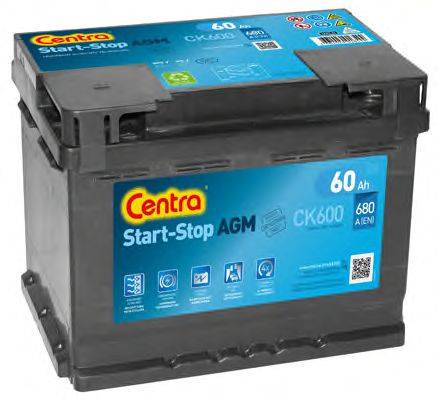 CENTRA CK600 Стартерная аккумуляторная батарея; Стартерная аккумуляторная батарея