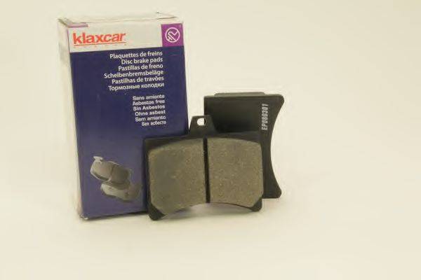 KLAXCAR FRANCE 24234Z Комплект тормозных колодок, дисковый тормоз
