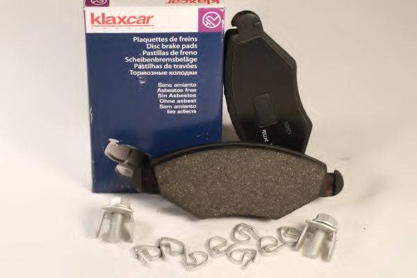 Комплект гальмівних колодок, дискове гальмо KLAXCAR FRANCE 24733z