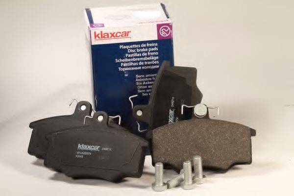 Комплект тормозных колодок, дисковый тормоз KLAXCAR FRANCE 24821z
