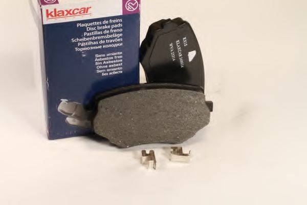 KLAXCAR FRANCE 24861Z Комплект тормозных колодок, дисковый тормоз