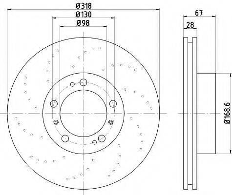 Тормозной диск TEXTAR 92099910