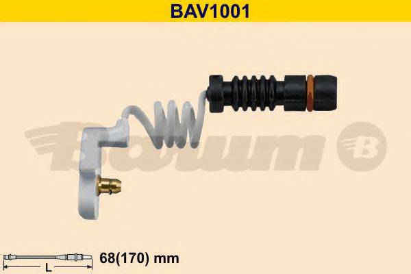 BARUM BAV1001 Сигнализатор, износ тормозных колодок