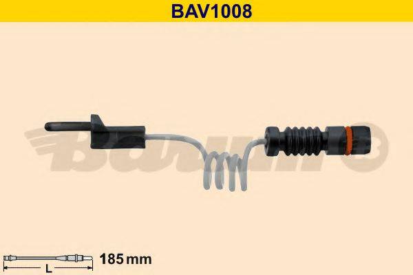Сигнализатор, износ тормозных колодок BARUM BAV1008