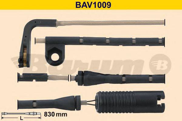 BARUM BAV1009 Сигналізатор, знос гальмівних колодок