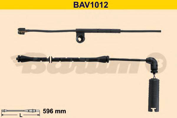 BARUM BAV1012 Сигнализатор, износ тормозных колодок