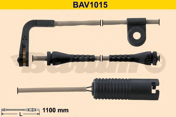 BARUM BAV1015 Сигналізатор, знос гальмівних колодок